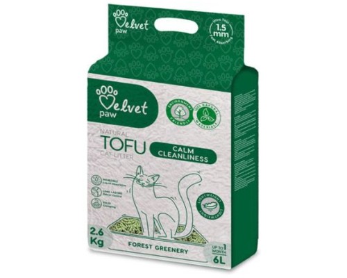 Наповнювач для туалету Velvet Paw TOFU 