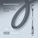 Перехідник USB-C M to Lightning F 0.17m gray ColorWay (CW-AD-CL)