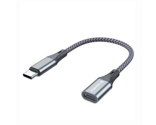 Перехідник USB-C M to Lightning F 0.17m gray ColorWay (CW-AD-CL)