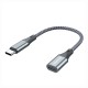 Перехідник USB-C M to Lightning F 0.17m gray ColorWay (CW-AD-CL)