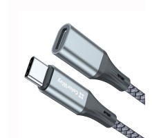 Перехідник USB-C M to Lightning F 0.17m gray ColorWay (CW-AD-CL)