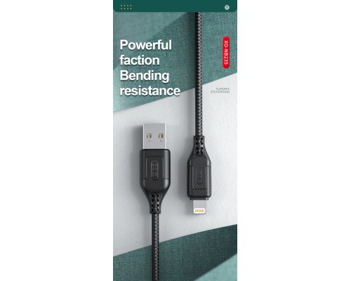 Дата кабель USB 2.0 AM to USB-C 1.0m braided white XO (NB235_C_White)