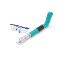 Цвяхозабивач Voltronic YT-198406, для піроксилінових цвяхів 7,3мм, захисні окуляри, + 100 цвяхів, кейс, Green (YT-198406)