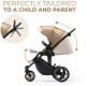 Коляска Kinderkraft 2 в 1 Prime 2 Sandrose Beige (KSPRIM02BEG2000 (5902533922871)