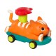 Розвиваюча іграшка Battat Машинка інерційна серії Лапкомобілі - Котик, помаранчевий (BX2486Z)