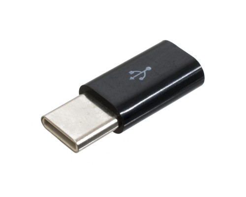 Перехідник USB-C to Micro 5P black Patron (PN-MIC-TYPE-C)