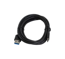 Дата кабель USB 3.0 AM to USB-C 2.0m black Patron (CAB-PN-USB3-TYPEC-2M)