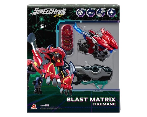 Трансформер Screechers Wild ! S5 L2 - Файермен (EU686122)
