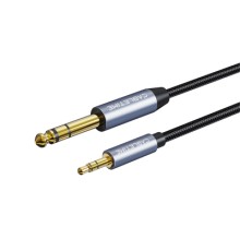 Кабель мультимедійний 6.35mm M to 3.5mm M 3.0m Cabletime (CA915279)