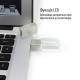 USB флеш накопичувач ColorWay 32GB 3.0 Transparent (CW-USBCL32)