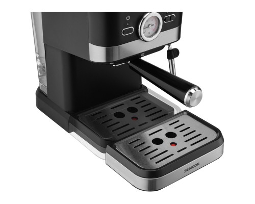 Ріжкова кавоварка еспресо Sencor SES 1721BK