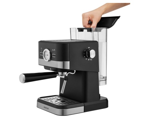 Ріжкова кавоварка еспресо Sencor SES 1721BK
