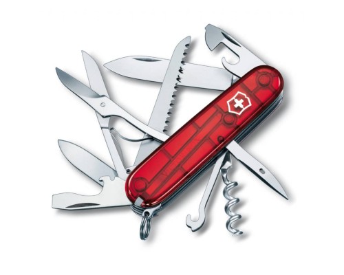 Ніж Victorinox Huntsman Transparent Red (1.3713.T)