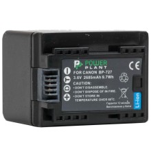 Акумулятор до фото/відео PowerPlant Canon BP-727 chip (DV00DV1386)