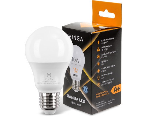Лампочка Vinga VL-A60E27-103L
