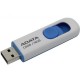 USB флеш накопичувач ADATA 16GB C008 White USB 2.0 (AC008-16G-RWE) 