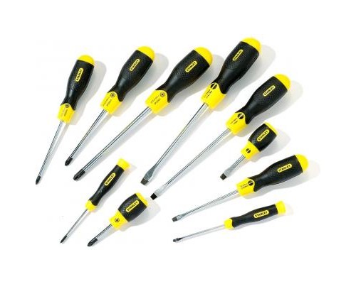 Набір інструментів Stanley отверток CUSHION GRIP 10 шт. (2-65-014)