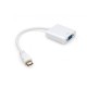 Перехідник HDMI C M to VGA F 0.15m Vinga (HDMICMVGAF-01)