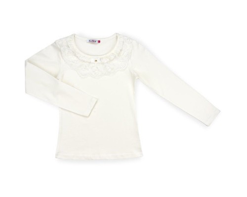 Кофта дитяча Matilda з мереживною оборкою (4802-164G-cream)