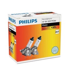 Автолампа Philips H7 Vision, 3200K, 2шт (12972PRC2)