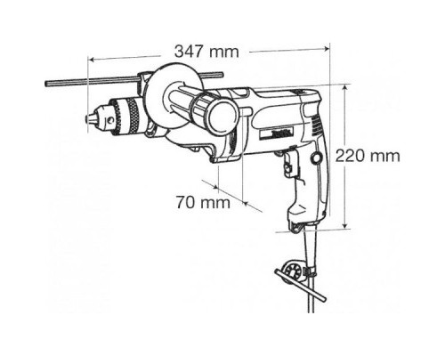 Дриль Makita DP4011