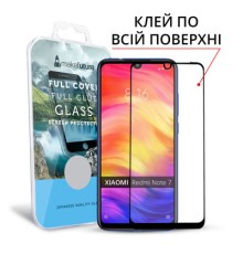 Скло захисне MakeFuture для Xiaomi Redmi Note 7 Black Full Cover Full Glue (MGFCFG-XRN7)