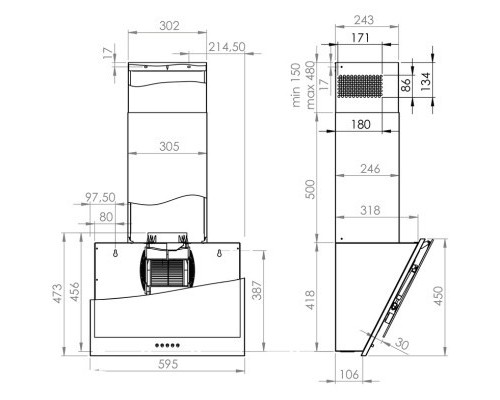 Витяжка кухонна Gorenje WHI6SYB