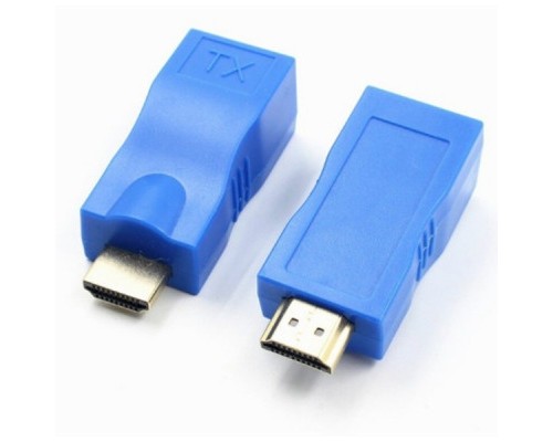 Перехідник HDMI к кабелю RJ45 (Patch Cord) 30m Extradigital (KBH1754) Перехідник HDMI к кабелю RJ45 (Patch Cord) 30m Extradigital (KBH1754)
