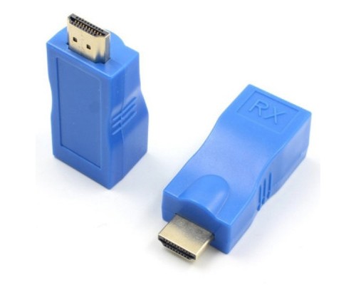 Перехідник HDMI к кабелю RJ45 (Patch Cord) 30m Extradigital (KBH1754) Перехідник HDMI к кабелю RJ45 (Patch Cord) 30m Extradigital (KBH1754)