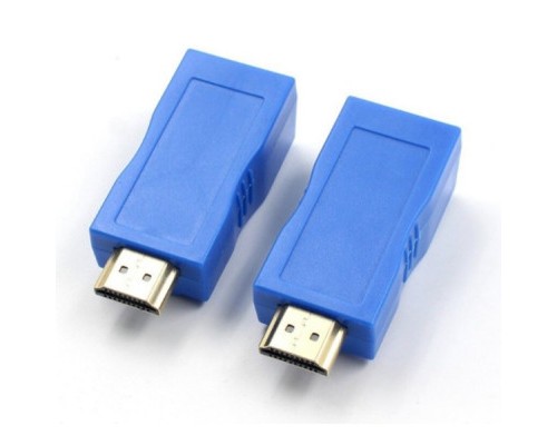 Перехідник HDMI к кабелю RJ45 (Patch Cord) 30m Extradigital (KBH1754) Перехідник HDMI к кабелю RJ45 (Patch Cord) 30m Extradigital (KBH1754)