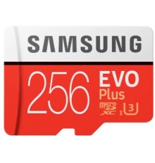 Карта пам'яті Samsung 256GB microSDXC class 10 UHS-I U1 Evo Plus V2 (MB-MC256HA/RU)
