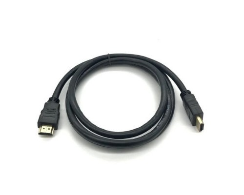 Кабель мультимедійний HDMI to HDMI 0.8m v1.4, OD-7.5mm Merlion (YT-HDMI(M)/(M)HS-0.8m)