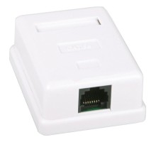 Комп'ютерна розетка RJ45 x1 UTP 5e Kingda (KD-WP6034-C5e)