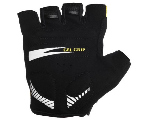 Велорукавиці PowerPlay 5028 Black/Yellow M (5028B_M_Yellow)