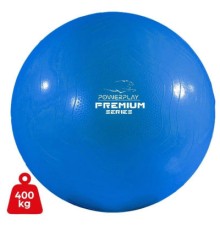 М'яч для фітнесу PowerPlay 4000 Premium 65см Blue + насос (PP_4000_65cm_Blue)