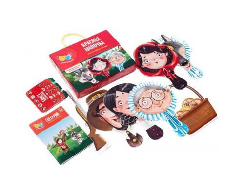 Розвиваюча іграшка Vladi Toys Мій перший театр Червона шапочка, рос. (VT1804-09) Розвиваюча іграшка Vladi Toys Мій перший театр Червона шапочка, рос. (VT1804-09)