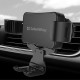 Універсальний автотримач ColorWay Metallic Gravity Holder-2 Black (CW-CHG02-BK)