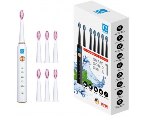 Електрична зубна щітка AHealth SMART SONIC SMILE 1 white (AHsss1w)