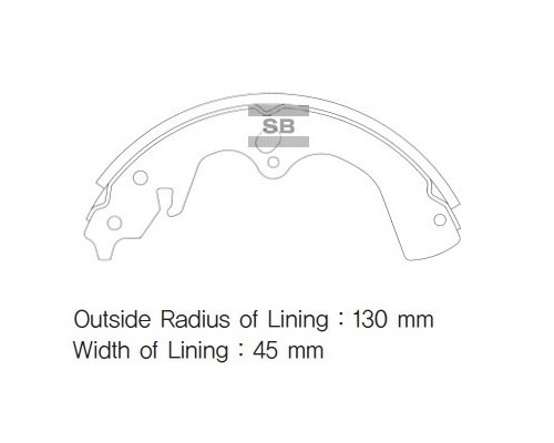 Гальмівні колодки HI-Q SA018