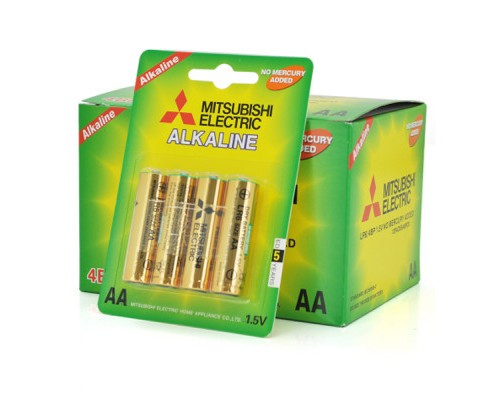 Батарейка Mitsubishi AA LR6 Alkaline * 4 (MS/LR6/4BP) Батарейка Mitsubishi AA LR6 Alkaline * 4 (MS/LR6/4BP)