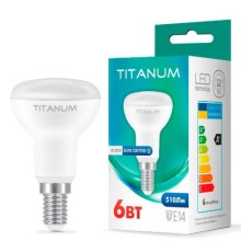 Лампочка TITANUM R50 6W E14 4100K (TLR5006144)