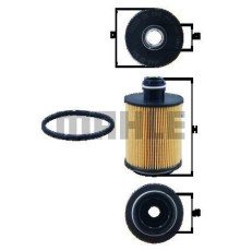 Фільтр масляний Mahle OX559DECO