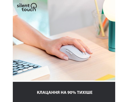 Мишка Logitech Signature M650 L Wireless LEFT Off-White (910-006240)