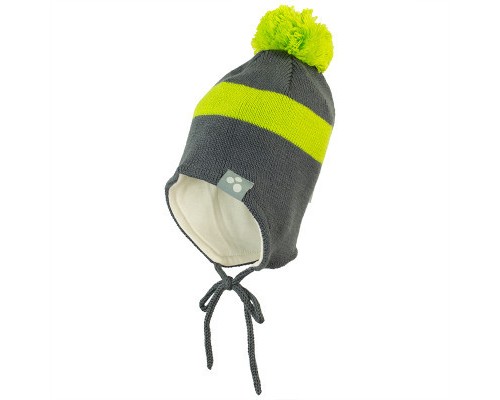Шапка дитяча Huppa VIIRO 1 83620100 сірий XS (4741468735993)