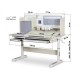 Парта Evo-kids Winnipeg Multicolor WG + PN (BD-630 WG + PN Multicolor)