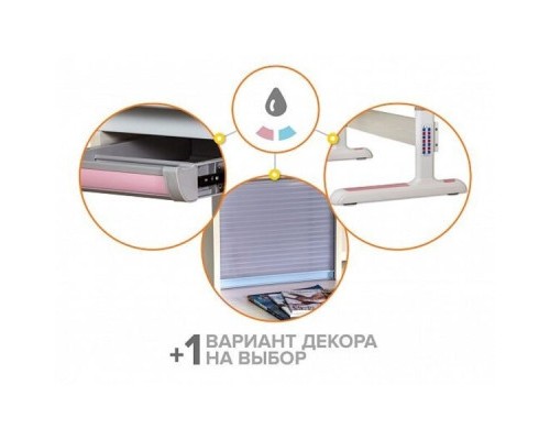 Парта Evo-kids Winnipeg Multicolor WG + PN (BD-630 WG + PN Multicolor)