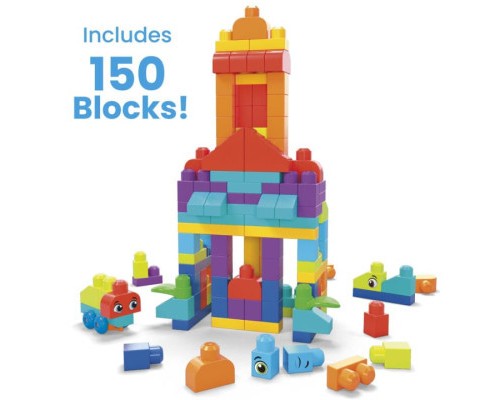 Конструктор Mega Bloks Великий у мішку (150 деталей) (HHM96) Конструктор Mega Bloks Великий у мішку (150 деталей) (HHM96)