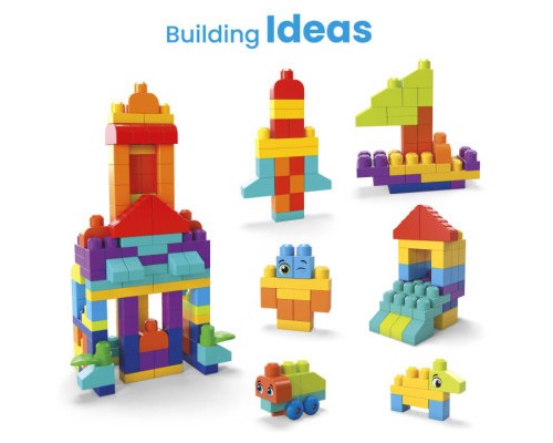 Конструктор Mega Bloks Великий у мішку (150 деталей) (HHM96) Конструктор Mega Bloks Великий у мішку (150 деталей) (HHM96)