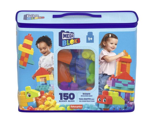 Конструктор Mega Bloks Великий у мішку (150 деталей) (HHM96) Конструктор Mega Bloks Великий у мішку (150 деталей) (HHM96)
