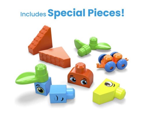 Конструктор Mega Bloks Великий у мішку (150 деталей) (HHM96) Конструктор Mega Bloks Великий у мішку (150 деталей) (HHM96)
